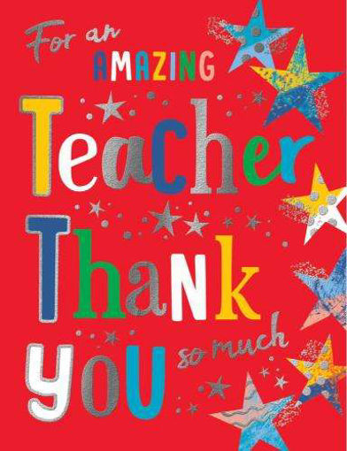 Picture of FOR AN AMAZING TEACHER THANK YOU